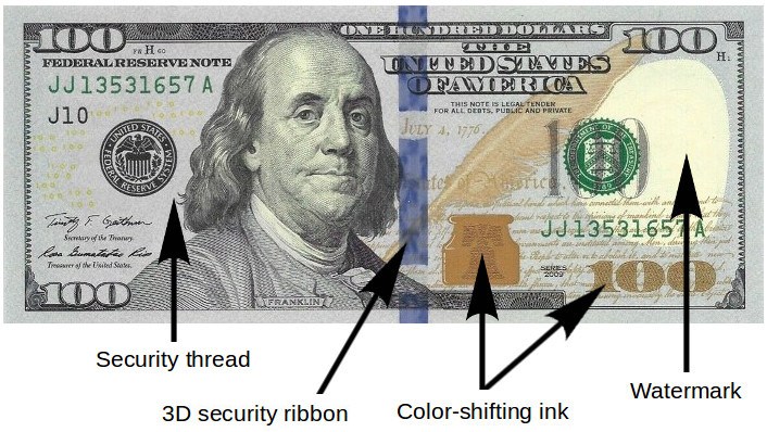 How to Tell If a 100 Dollar Bill Is Real