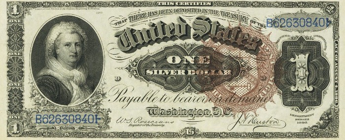 Silver Certificate Dollar Value Chart