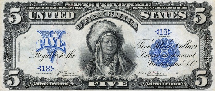 1899 Five Dollar Silver Certificate