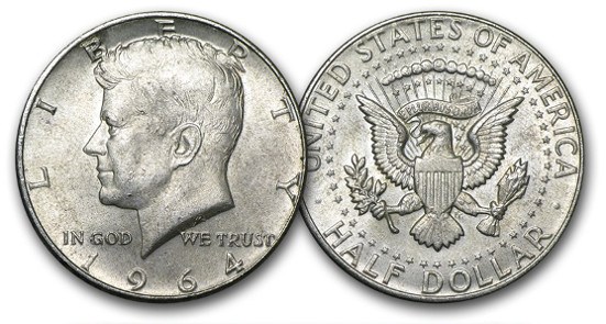 1964 Kennedy Half Dollar