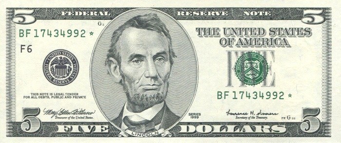 13++ Collectable 5 dollar bills Best