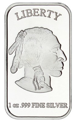 American Buffalo One Ounce Silver Bar