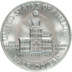 1776-1976 Half Dollar Reverse