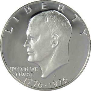 1776-1976 Silver Dollar