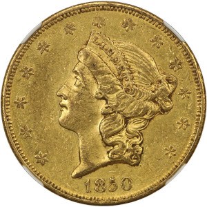 1850 Liberty Head Double Eagle