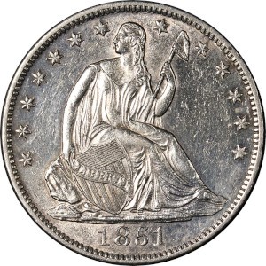 1851 Half Dollar