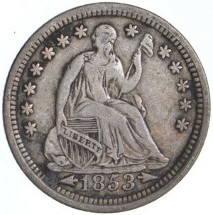 1853 Half Dime