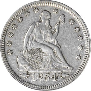 1854 Quarter