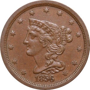 1856 Half Cent