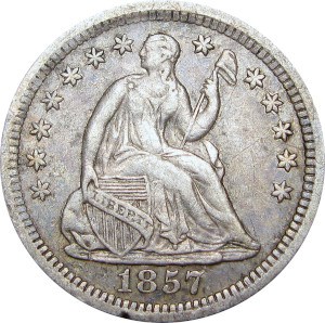 1857 Half Dime