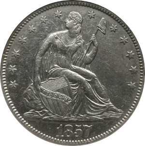 1857 Half Dollar