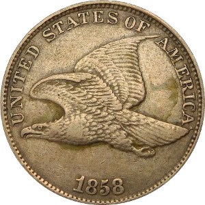 1858 Flying Eagle Penny