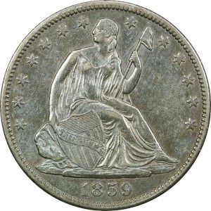 1859 Half Dollar