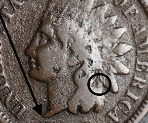 1864L Indian Head Penny