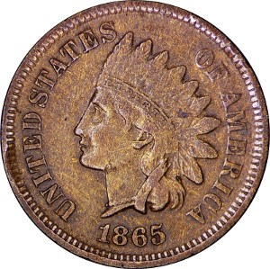 1865 Indian Head Penny