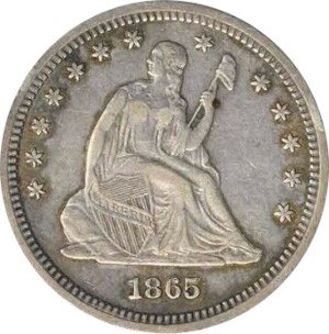 1865 Quarter