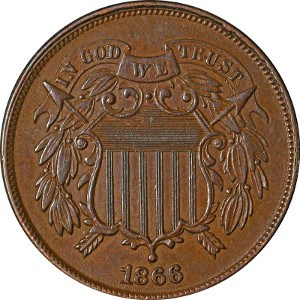 1866 2 Cent Coin | Learn the Value of This Coin