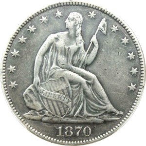 1870 Half Dollar