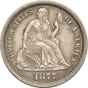 1877 Dime