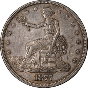 1877 Trade Dollar