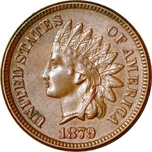 1879 Indian Head Cent XF SKU#24187 
