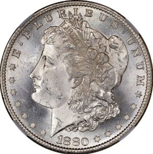 1880 Silver Dollar