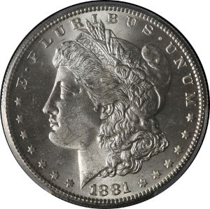 1881 Silver Dollar