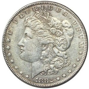 1882 Silver Dollar