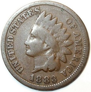 1883 Indian Head Penny