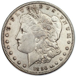 1890 Silver Dollar