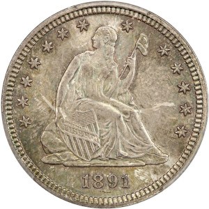 1891 Quarter