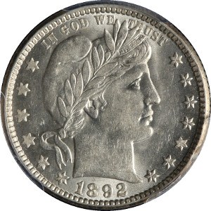 1892 Quarter