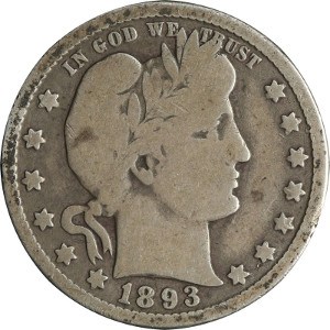 1893 Quarter