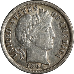 1894 Dime