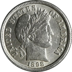 1898 Dime