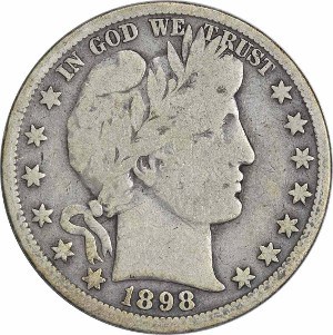 1898 Half Dollar