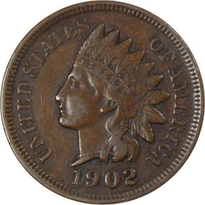 1902 Indian Head Penny