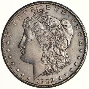 1902 Silver Dollar