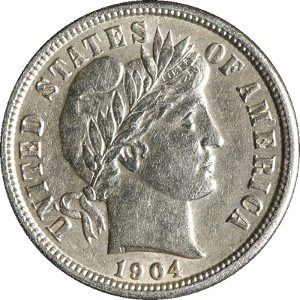 1904 Dime