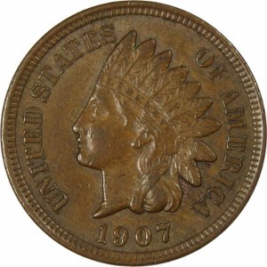 1907 Indian Head Penny