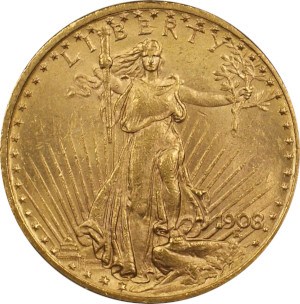 1908 Saint-Gaudens Double Eagle