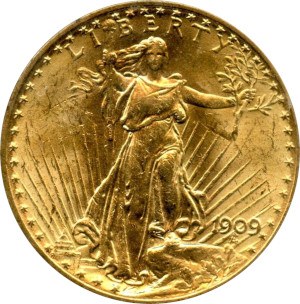 1909 Saint-Gaudens Double Eagle