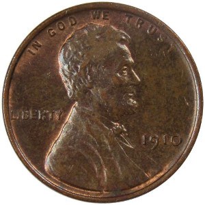 1910 Wheat Penny