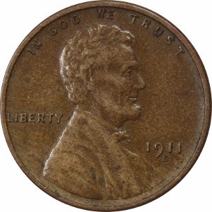 1911 Wheat Penny