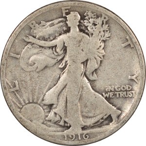 1916 Half Dollar