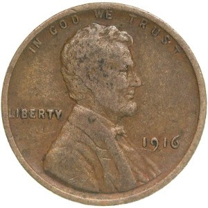 1916 Wheat Penny