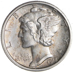 1918 Dime