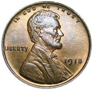 1918 Wheat Penny