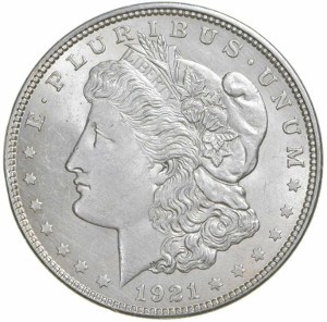 1921 Morgan Silver Dollar