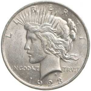 1923 Silver Dollar